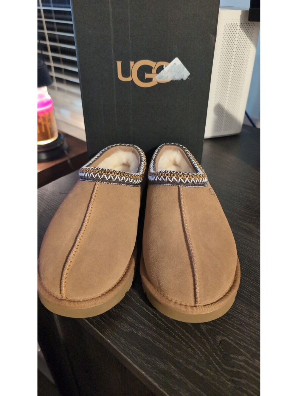 UGG men's tasman II size 7 chestnut